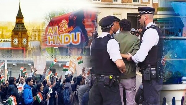 লন্ডনে পাকিস্তান দূতাবাসে ভারতীয়দের হামলার ঘটনায় দুজন গ্রেপ্তার লন্ডনে পাকিস্তান দূতাবাসে দুজন গ্রেপ্তার