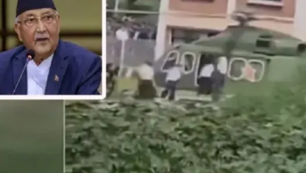 শেখ হাসিনার অনুকরণে পালিয়ে গেলেন নেপালের সদ্য সাবেক প্রধানমন্ত্রী কে পি শর্মা অলি নেপালের সদ্য সাবেক প্রধানমন্ত্রী কে পি শর্মা অলি