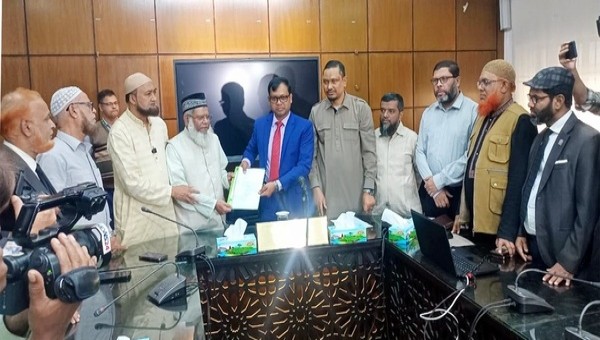 বিমান পর্যটন উপদেষ্টা বরাবরে সিলেট জামায়াতের স্মারকলিপি