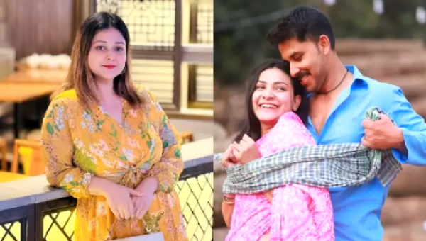 অভিনেতা জাহের আলভী সহ অভিনেত্রীর সাথে, পাশে স্ত্রী ইকরা