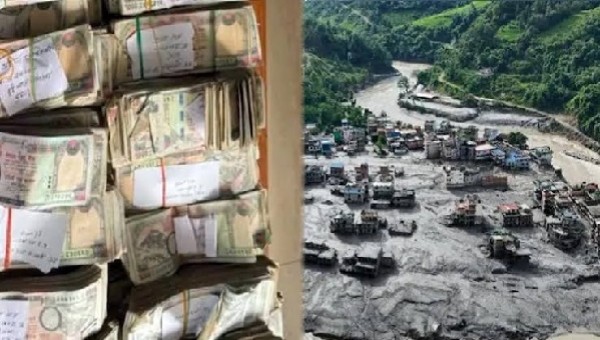 নেপালে ভয়াবহ বন্যায় ভেসে যায় ব্যাংকের লকার