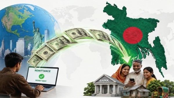 বাংলাদেশে রেমিট্যান্স পাঠানোর শীর্ষ ১০ দেশের ছয়টি থেকেই অর্থপ্রবাহ কমেছে। 