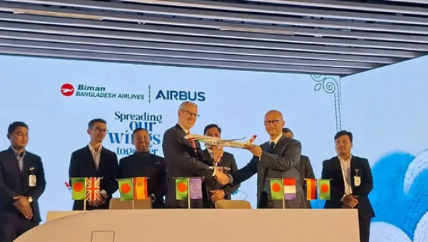 বিমানের বহরে ১০ এয়ারবাস বৃদ্ধির জন্য চুক্তি সই