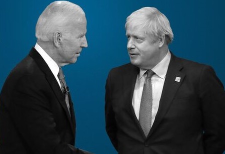Johnson and Biden hold Afghanistan evacuation talks ahead of G7 meeting